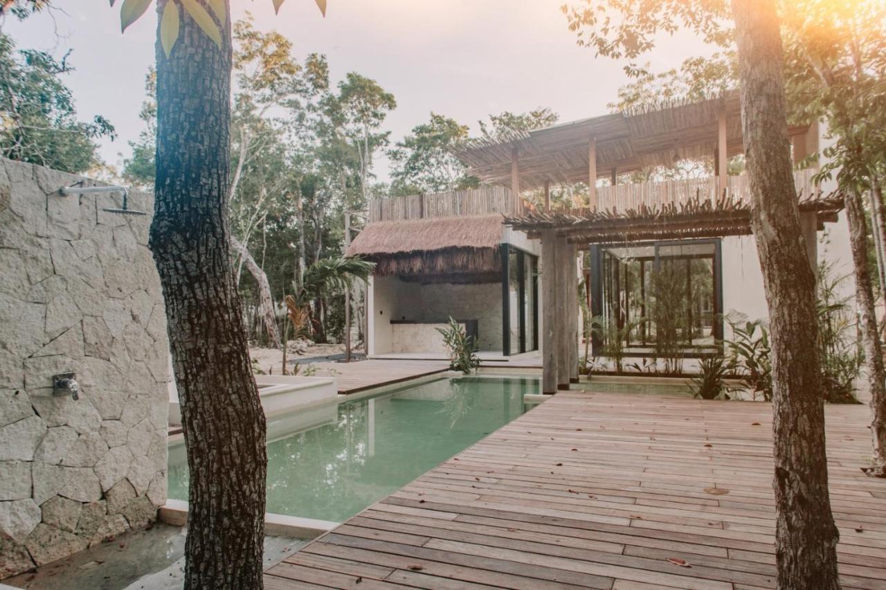 Villa Xuncari En El Corazon De La Selva トゥルム エクステリア 写真