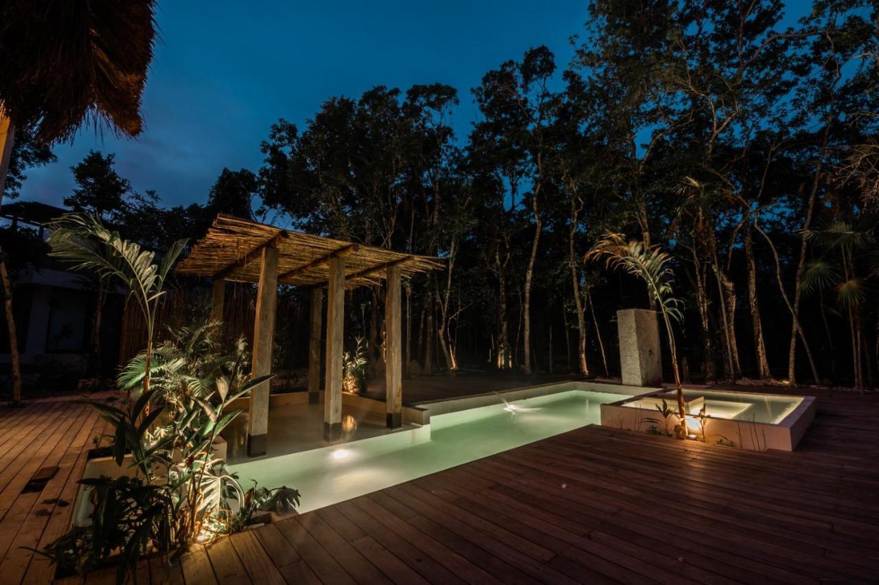 Villa Xuncari En El Corazon De La Selva トゥルム エクステリア 写真